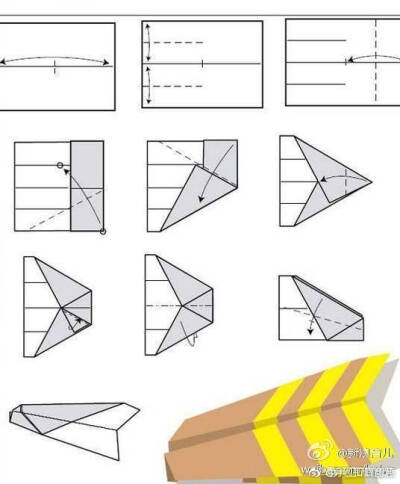 纸飞机的折法飞得最远简单，纸飞机折法大全飞得远 最远简单