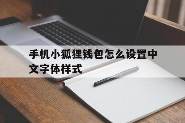 手机小狐狸钱包怎么设置中文字体样式的简单介绍