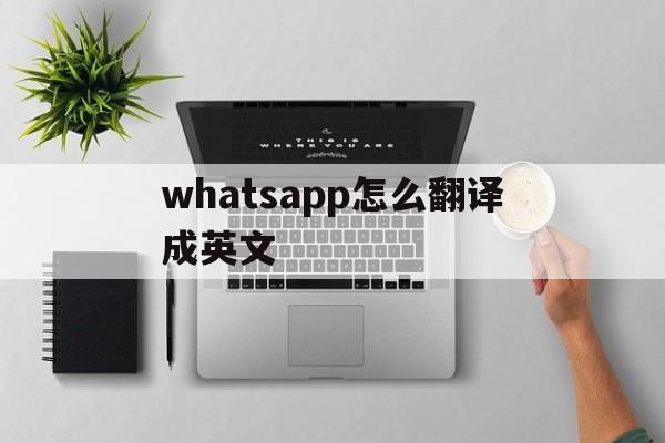 whatsapp怎么翻译成英文-whatsapp怎么能中英文翻译