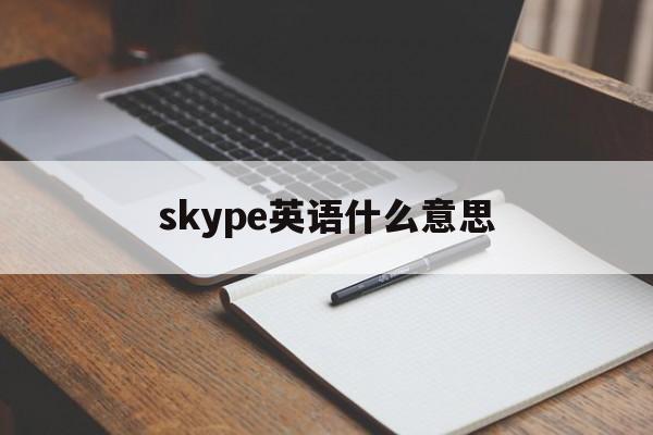 skype英语什么意思-skype翻译成中文是什么意思