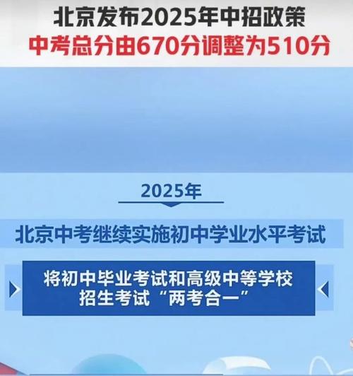 北京中考新规,2025北京中考政策最新